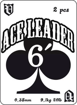 Vision ACE Tapered Leader 6ft – 2 Pieces