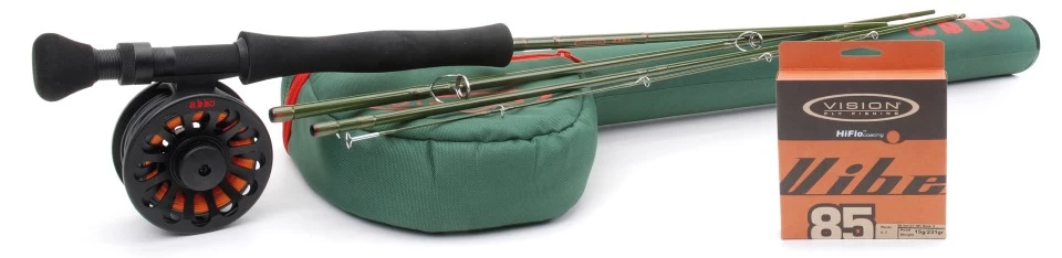 Vision Abbore Rod Outfit 9ft #6 Complete Set 1 Vision Abbore Rod Outfit 9ft #6 Complete Set