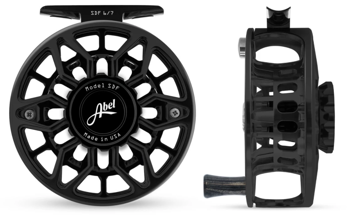 Abel SDF Black Ported #6/7 Reel 1 Abel SDF Black Ported #6/7 Reel