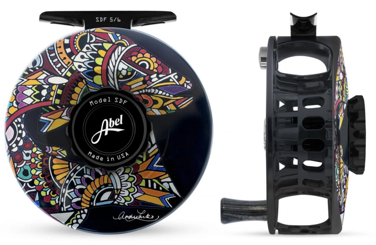 Abel SDF Solid Larko Brown Trout #5/6 Reel 1 Abel SDF Solid Larko Brown Trout #5/6 Reel