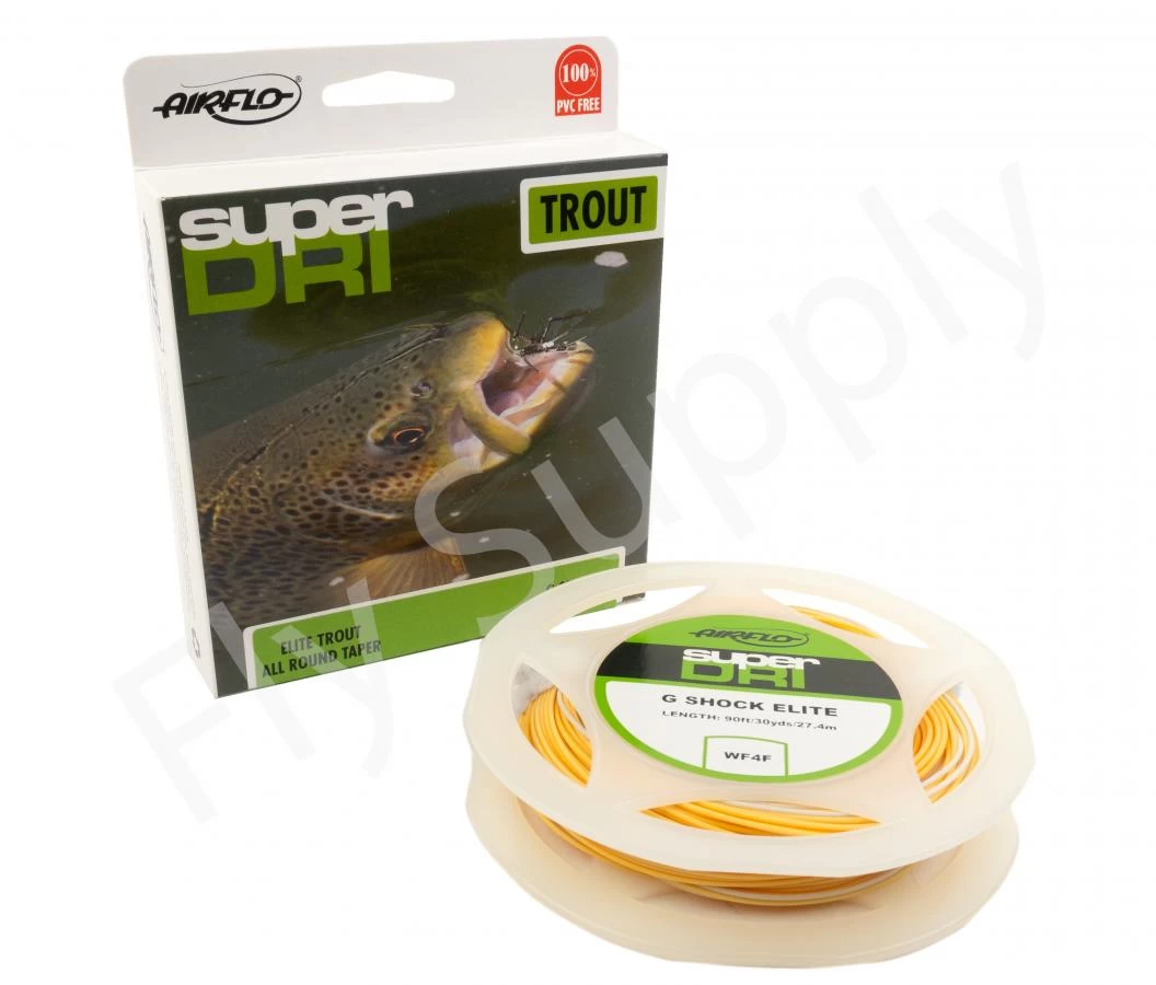 Airflo G Shock Super Dri WF Elite Floating Peach Fly Line 1 Airflo G Shock Super Dri WF Elite Floating Peach Fly Line