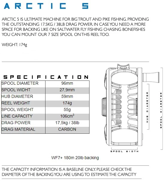 Alfa Arctic Reel Lava Red 11 Alfa Arctic Reel Lava Red - Image 11