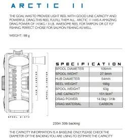 Alfa Arctic Reel Magenta 27 Alfa Arctic Reel Magenta -Fishing Equipment Shop Alfa Arctic Reel Magenta ALFAARCTMG XXX arctic reel specs 11