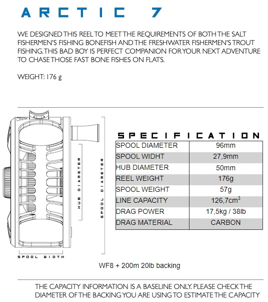 Alfa Arctic Reel Petrol Blue 10 Alfa Arctic Reel Petrol Blue - Image 10
