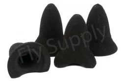 Cascade Diver Foam Heads Large 4pc -Fishing Equipment Shop Cascade Diver Foam Heads Large 4pc FS TYING CDFH X black
