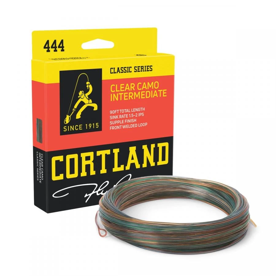 Cortland 444 Intermediate Clear Camo Fly Line 1 Cortland 444 Intermediate Clear Camo Fly Line