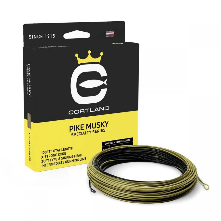 Cortland Pike Musky Intermediate Sink8 Fly Line 1 Cortland Pike Musky Intermediate Sink8 Fly Line