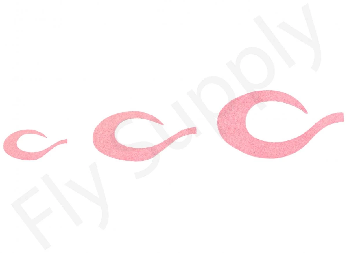 Curly Wiggle Tails Pink 1 Curly Wiggle Tails Pink