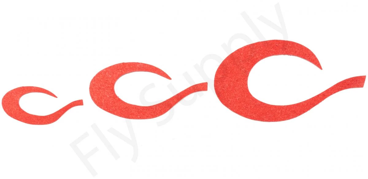 Curly Wiggle Tails Red 1 Curly Wiggle Tails Red