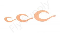 Curly Wiggle Tails Rusty Orange