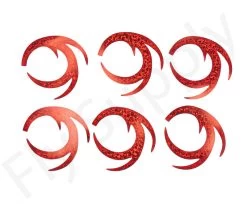 Dragon Tails Medium 6pc Original Pacchiarini’s -Fishing Equipment Shop Dragon Tails Medium 6pc Original Pacchiarinis FSTYING DTM X dsc09705 bewerkt