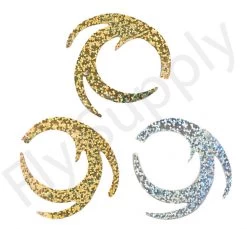 Dragon Tails XXL 3pc Original Pacchiarini’s -Fishing Equipment Shop Dragon Tails XXL 3pc Original Pacchiarinis FSTYING DTXXL X holographic silver fold