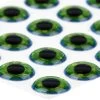 3D Epoxy Eyes Holographic Green Blue 20pc
