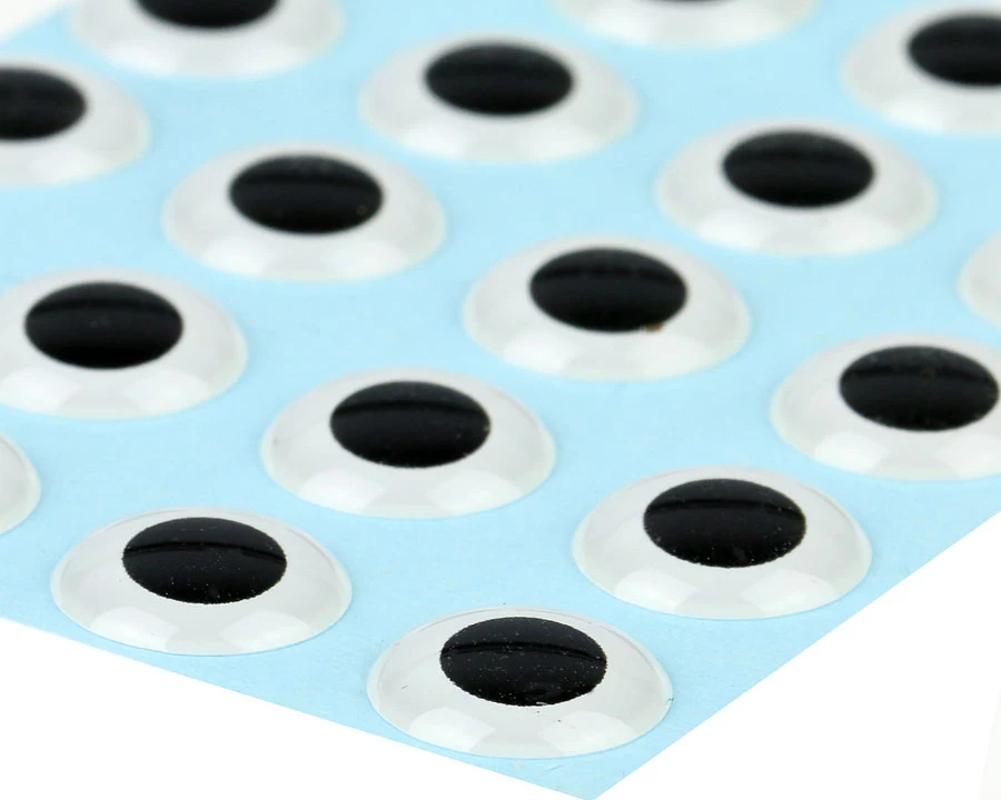 3D Epoxy Eyes White 20pc 1 3D Epoxy Eyes White 20pc