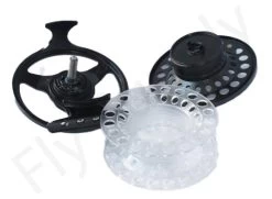 Euro Flies Cassette Black Reel Incl 4 Spare Spools -Fishing Equipment Shop Euro Flies Cassette Black Reel Incl 4 Spare Spools EF CASBKREEL XXX dp cassette2