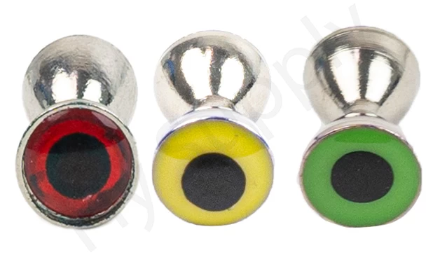 Euro Flies Heavyweight Brass Dumbbell Eyes 10pc 1 Euro Flies Heavyweight Brass Dumbbell Eyes 10pc