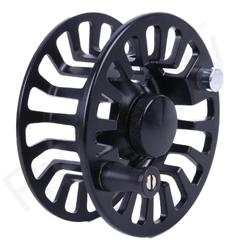 Euro Flies Open Frame Large Arbour Reel Black 4 Euro Flies Open Frame Large Arbour Reel Black - Image 4