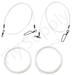 Euro Flies Predator Leader Set With Fluorocarbon Bite Guards