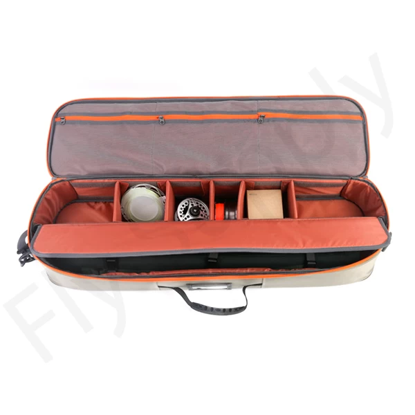 Euro Flies Rod & Reel Case Grey 2 Euro Flies Rod & Reel Case Grey - Image 2