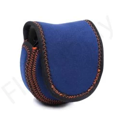 Euro Flies Sheep Skin Reel Bag Black/Blue
