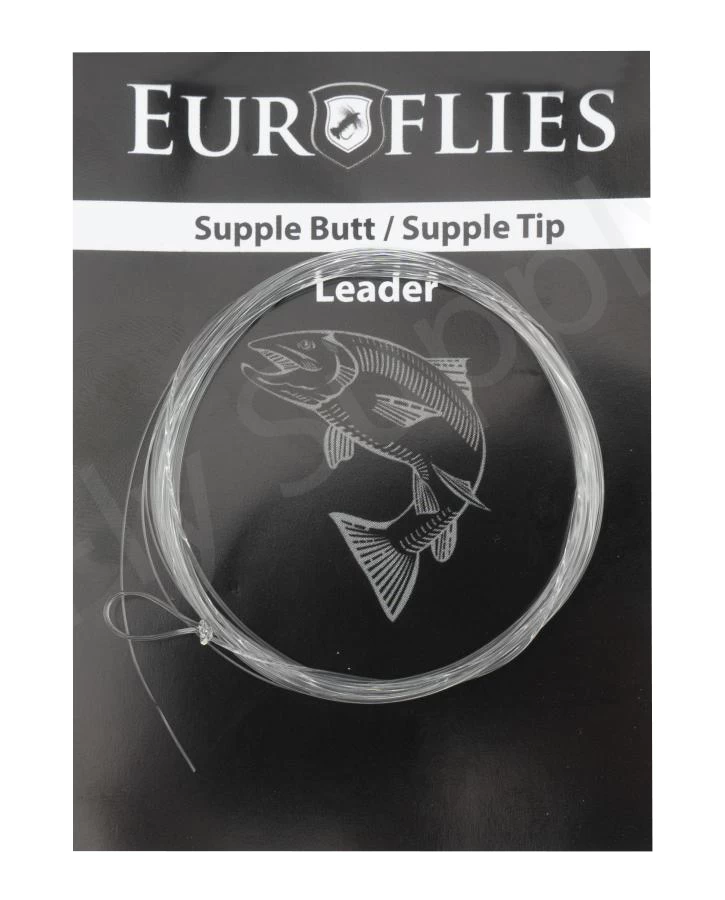 Euro Flies Supple Butt Tapered Leader 7,5ft 1 Euro Flies Supple Butt Tapered Leader 7,5ft