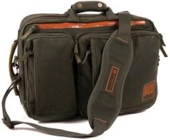 Fishpond Boulder Briefcase Peat Moss