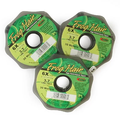 Frog Hair Co-Polymer Tippet Spool 1 Frog Hair Co-Polymer Tippet Spool