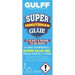 Gulff Minuteman Super Glue Gel 10ml