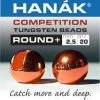 Hanak Tungsten Copper Slotted Jig Beads 20pc