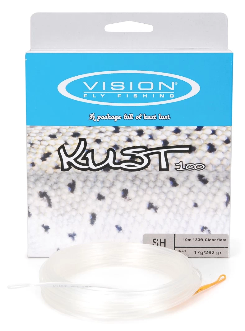 Vision Kust Shooting Head Clear Float 1 Vision Kust Shooting Head Clear Float
