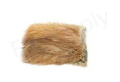 Natural Fur On Skin Muskrat