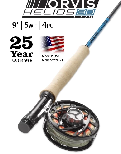 Orvis Helios 3D Blue Fly Rod 4 Pc 5 Orvis Helios 3D Blue Fly Rod 4 Pc - Image 5