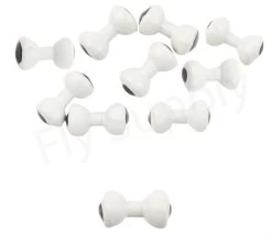 Painted Lead Eyes Pearl/Black -Fishing Equipment Shop Painted Lead Eyes PearlBlack 37 137XX medium