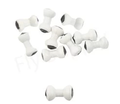 Painted Lead Eyes Pearl/Black -Fishing Equipment Shop Painted Lead Eyes PearlBlack 37 137XX small