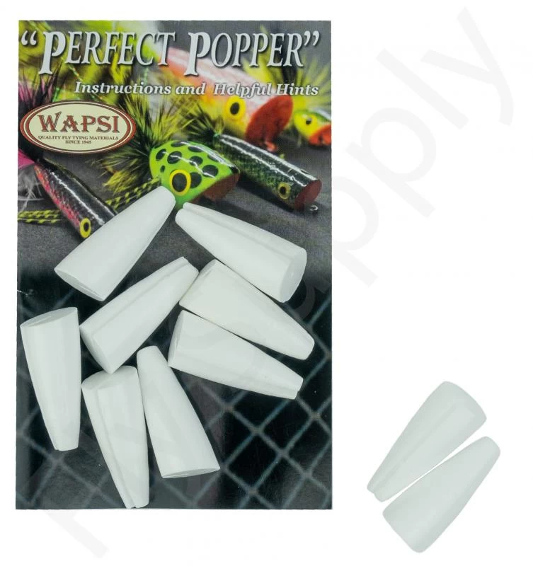 Saltwater Popper Bodies 10pc 2 Saltwater Popper Bodies 10pc - Image 2