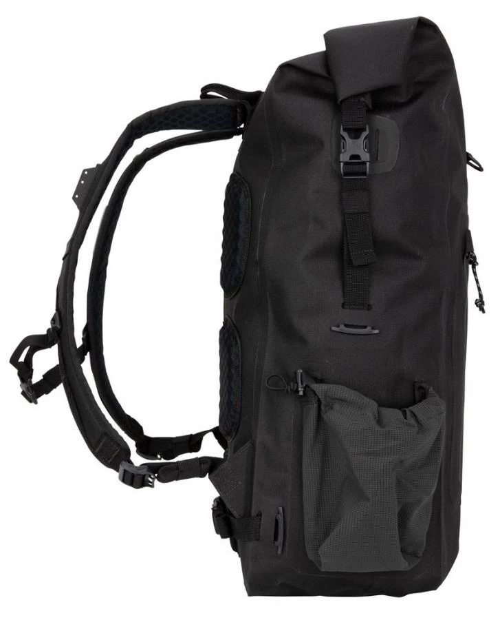 Simms Dry Creek Rolltop Backpack Black 3 Simms Dry Creek Rolltop Backpack Black - Image 3