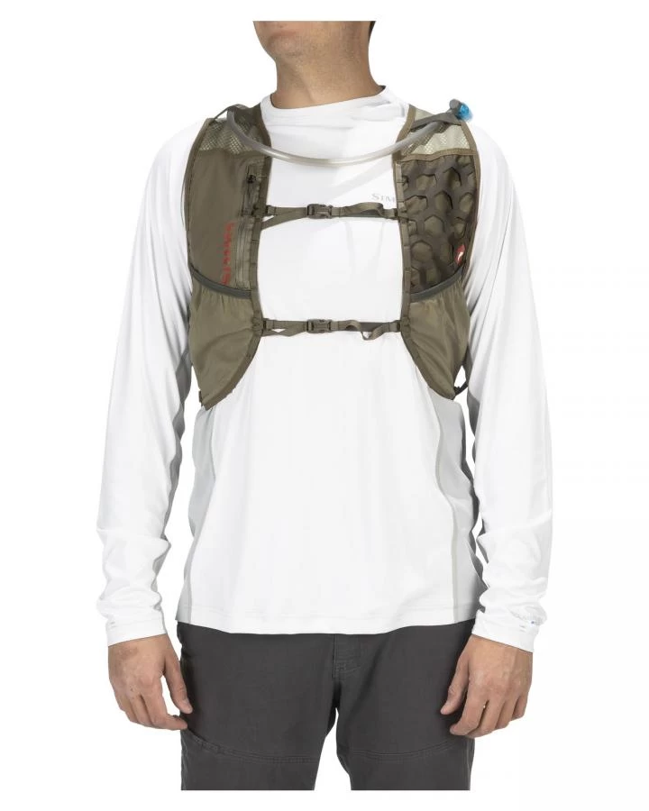Simms Flyweight Vest Pack Tan L/XL 3 Simms Flyweight Vest Pack Tan L/XL - Image 3