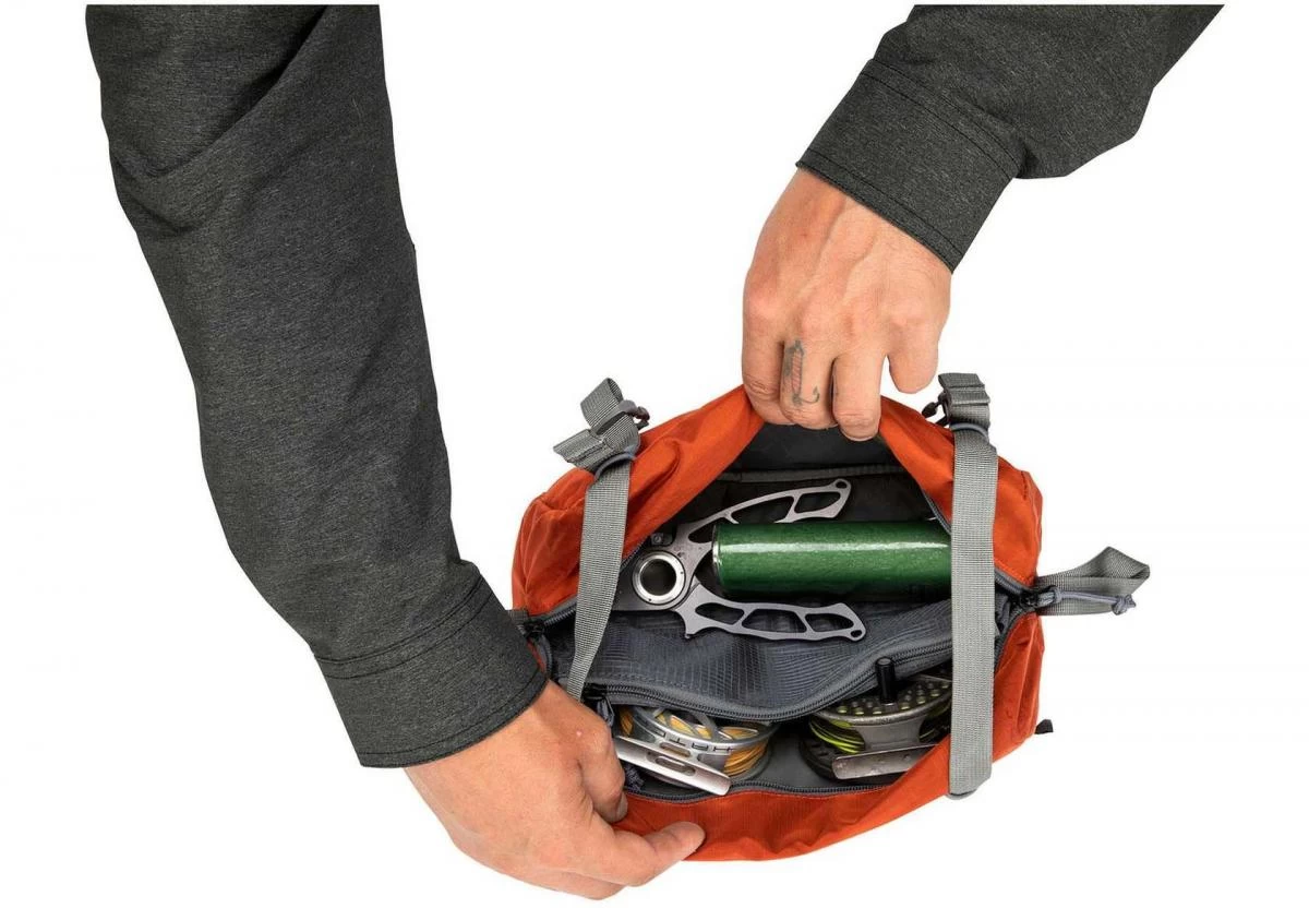 Simms GTS Padded Cube – Medium Simms Orange 2 Simms GTS Padded Cube – Medium Simms Orange - Image 2