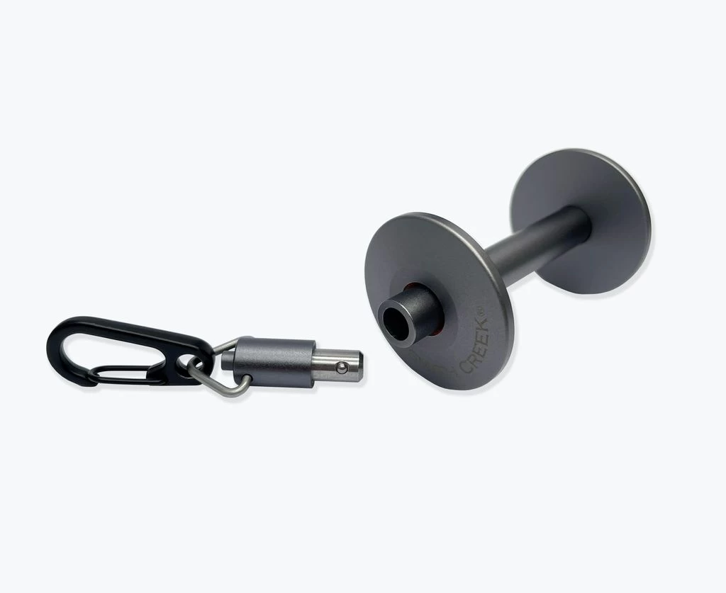 Smith Creek Tippet Holder Metallic Grey 4 Smith Creek Tippet Holder Metallic Grey - Image 4