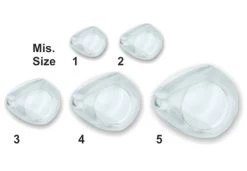 Stonfo Soft Streamer Fish Heads Clear