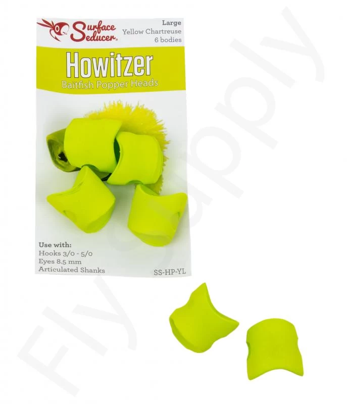 Surface Seducer Howitzer Baitfish Popper Heads 1 Surface Seducer Howitzer Baitfish Popper Heads