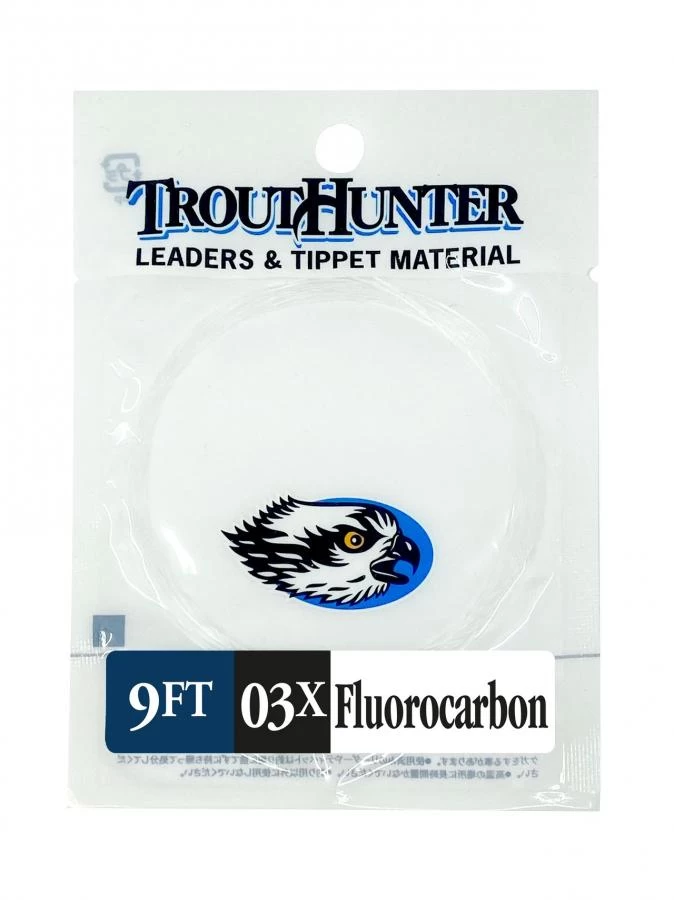 Trout Hunter Fluorocarbon Leader 9ft 1 Trout Hunter Fluorocarbon Leader 9ft