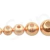 Tungsten Beads Copper 25pc