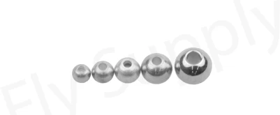 Tungsten Beads Silver 25pc 1 Tungsten Beads Silver 25pc