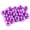Tungsten Beads Purple Metallic 25pc