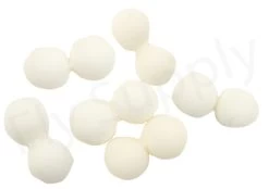 Veniard FloozEyes 6mm 6pc 12 Veniard FloozEyes 6mm 6pc -Fishing Equipment Shop Veniard FloozEyes 6mm 6pc VENFLOOZ6 X white