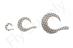 Vinyl Wiggle Tails Clear Glitter