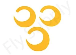 Wiggle Tails Jumbo Slim 3pc Original Pacchiarini’s -Fishing Equipment Shop Wiggle Tails Jumbo Slim 3pc Original Pacchiarinis FSTYING WTJS X 13. fluo orange