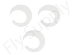 Wiggle Tails Jumbo Slim 3pc Original Pacchiarini’s -Fishing Equipment Shop Wiggle Tails Jumbo Slim 3pc Original Pacchiarinis FSTYING WTJS X 18. white