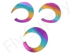 Wiggle Tails Jumbo Wide 3pc Original Pacchiarini’s -Fishing Equipment Shop Wiggle Tails Jumbo Wide 3pc Original Pacchiarinis FSTYING WTJW X 6. rainbow